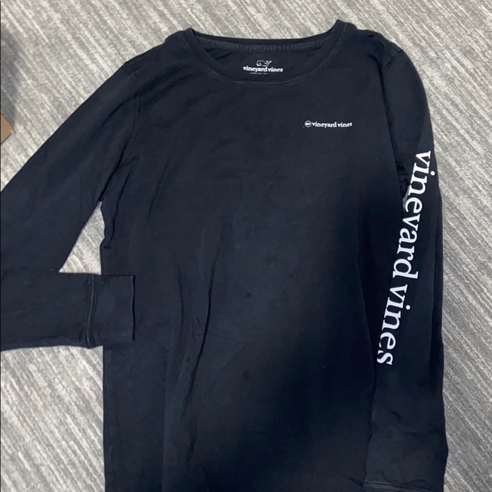 Black Vineyard VinesLong Sleeve